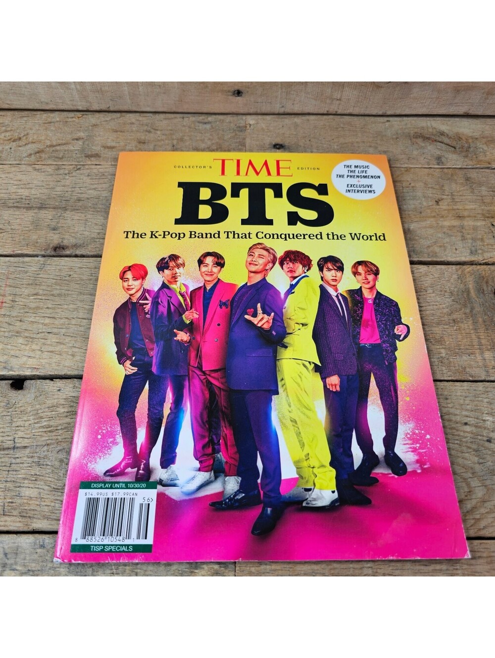Time Collector's Edition BTS Magazine K-Pop Band That Conquered The World 2020